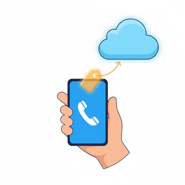 Illustration of keeping your phone number when moving to a cloud phone system