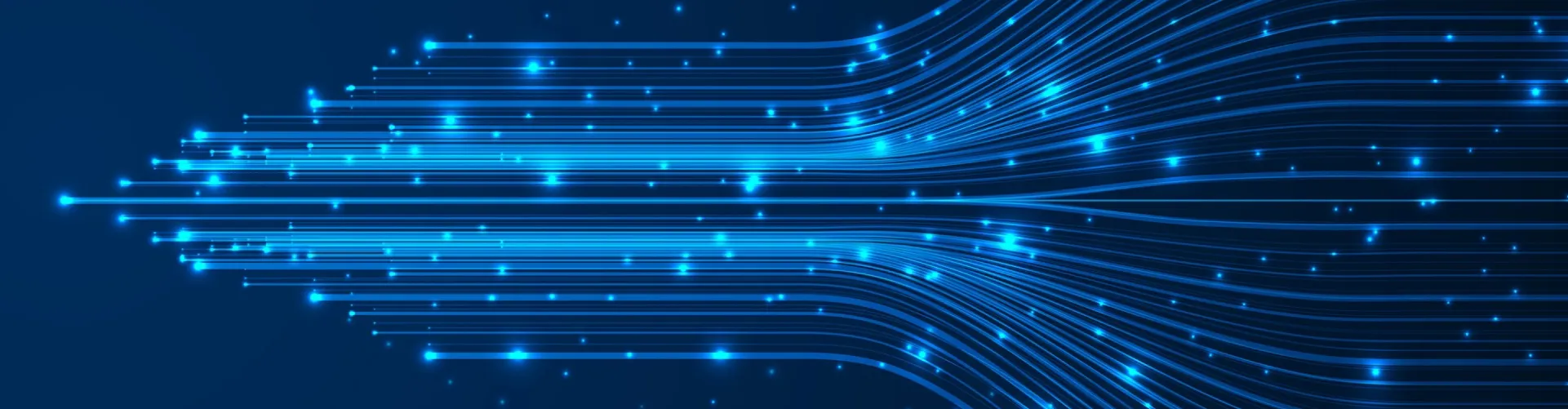 Network infrastructure banner representing RNITS network support services in New Hampshire