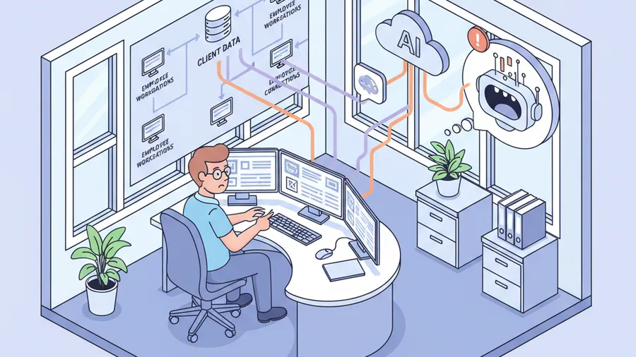 Your Employees Are Feeding Client Data to ChatGPT — The Shadow AI Problem SMBs Can't Ignore
